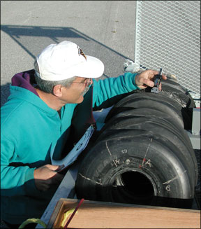 Aircraft Tires Tesed