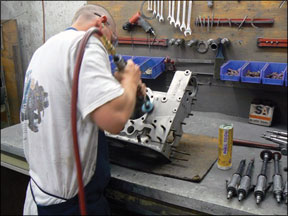 Repairing Cracked Crankcases