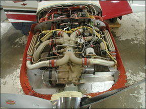 MooneyÂ’s Type S uses the Continental TSIO-550