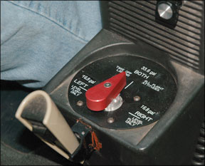 Heated Fuel Selector