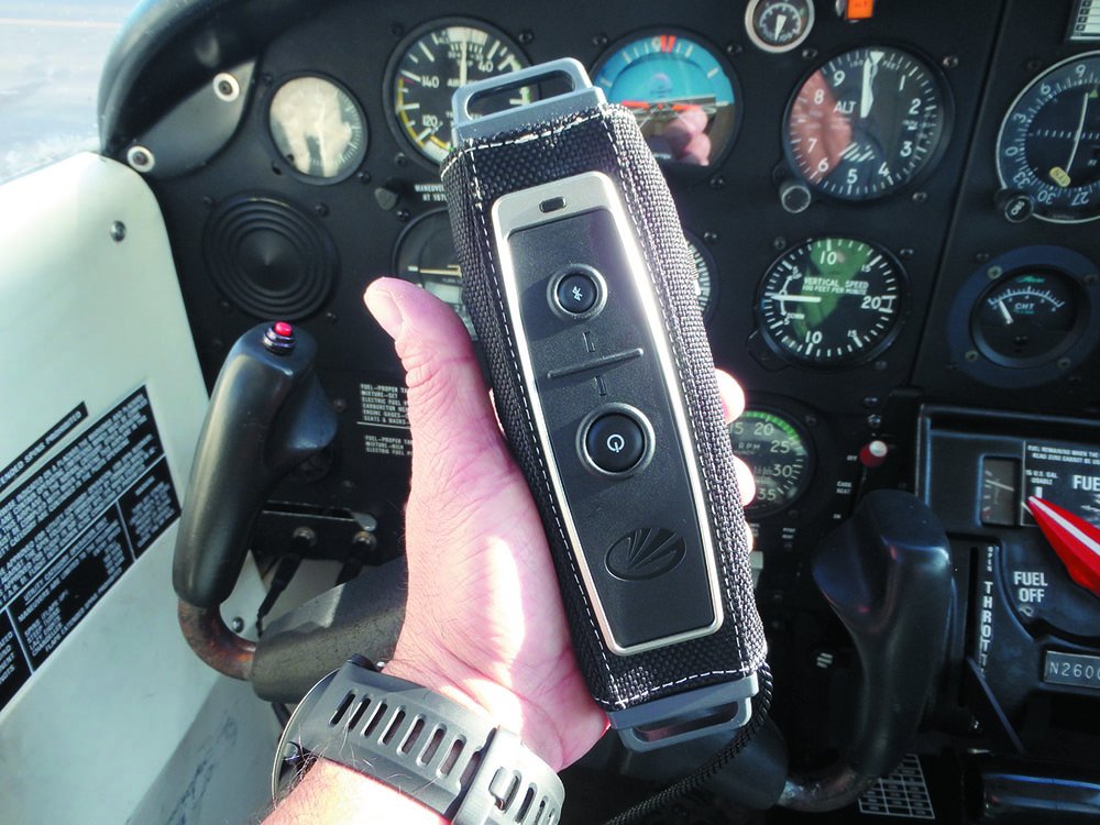 Lightspeed Tango control module in flight