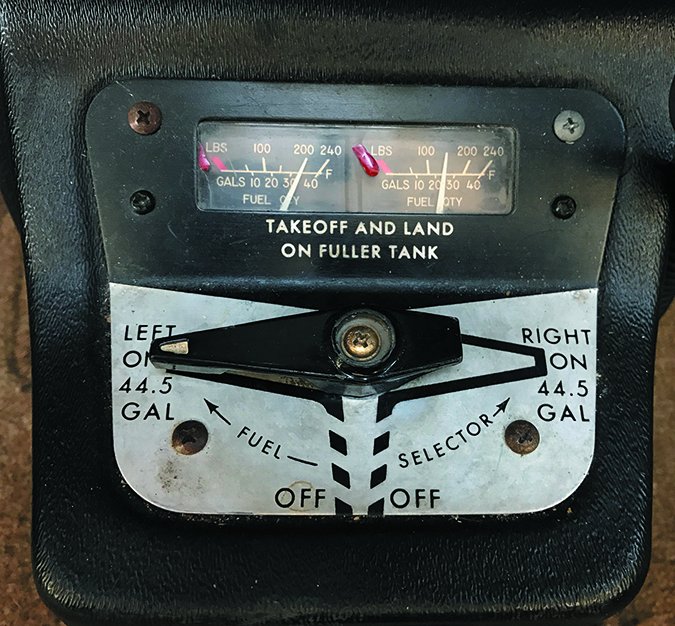 cessna 210 gas gauge