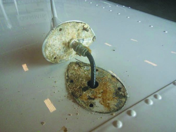 Antenna Corrosion