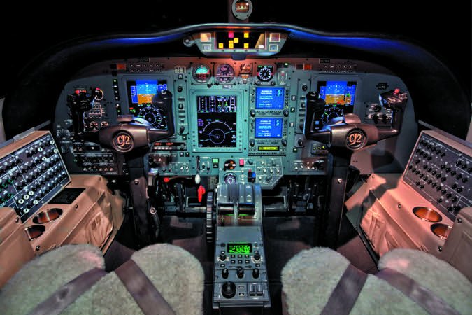 CJ2 Cockpit