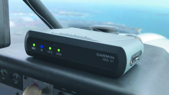 GDL51 glareshield