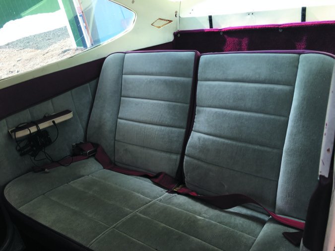 7 skylane bench seat