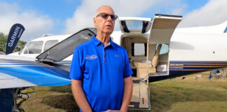 Mike Jones at Sun 'n Fun 2025 He operates a maintenance shop in Tennessee.