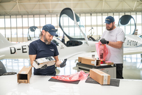 H55 Propulsion Battery Module Received by BRM Aero ©BRM Aero