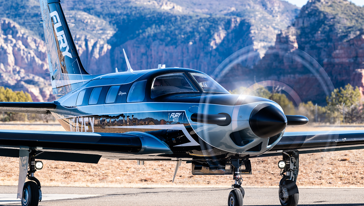 Piper M700 gets a new prop.